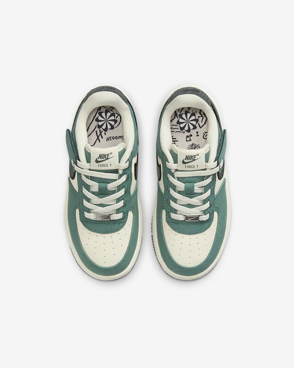 Air force 1 sage kids best sale